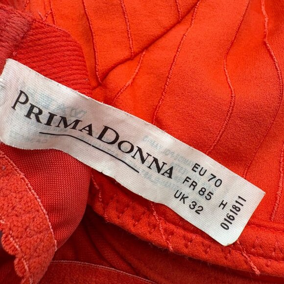 PrimaDonna Madison Red Lace Full Coverage Bra Size 32H UK - Picture 4 of 5